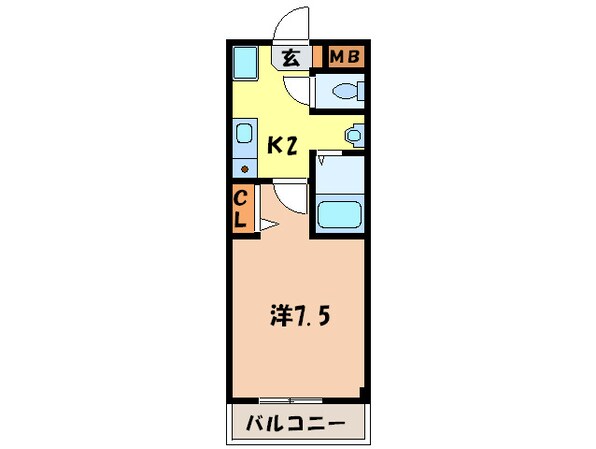 パークサイド錦の物件間取画像